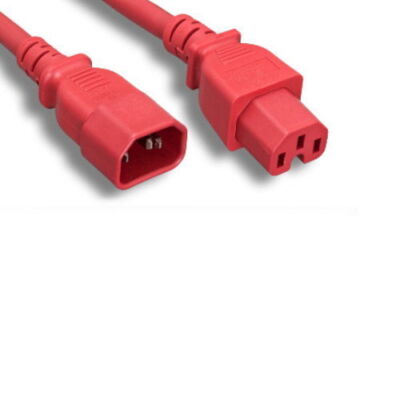 6' Red Power Cable for Cisco Catalyst 3750X Series CAB-3KX-AC Jumper Cord PDU