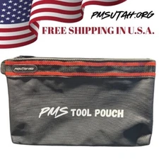 Zipper Pouch Tool Bag Heavy Duty Utility Tote Storage Inside Lining Pouch Travel