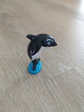 Vintage 1987 PVC Figure Killer Whale Mammals Orca SeaWorld Collectible Rare