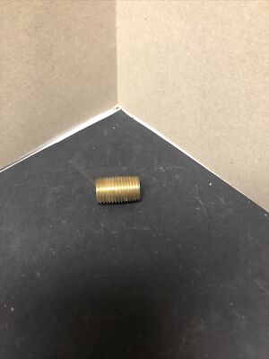 1/2'' X CLOSE RED BRASS PIPE NIPPLE - 1/2'' X 1 '' RED BRASS NIPPLE