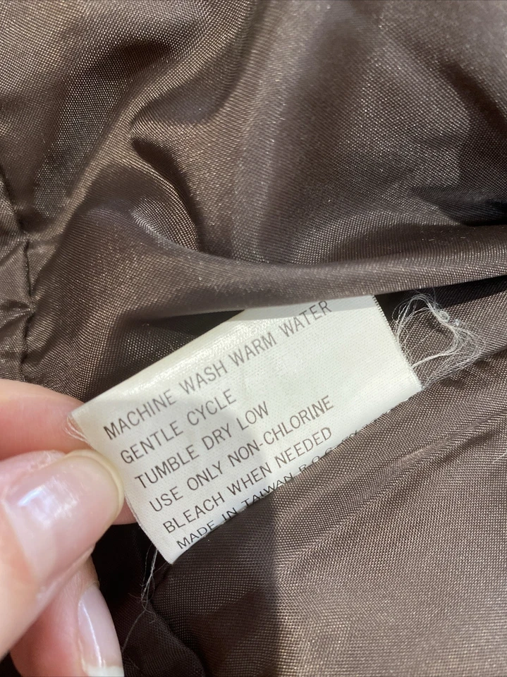 Chaleco acolchado beige vintage para hombre M 38/40 Northwest Territory camping al aire libre cálido Foto 4 de 4