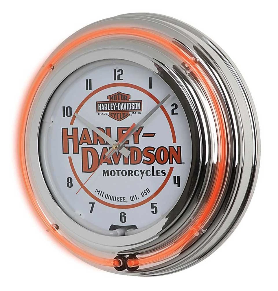 2 Harley-Davidson バイク型置時計 2 Harley-Davidson バイク型置時計