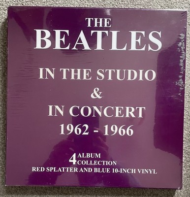 The Beatles   In The Studio & In Concert 1962-1966  4x10'' LP Box Set