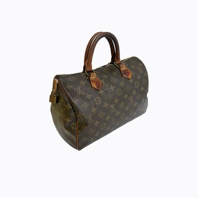 Auth Louis Vuitton Speedy 30 Monogram Vintage 1986 LegitGrails Certified 863 FC