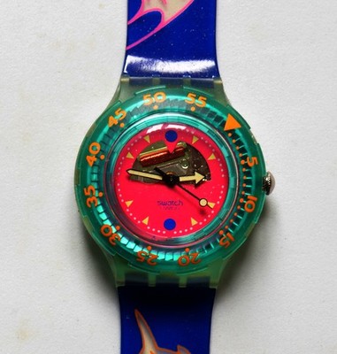 Swatch Happy Fish SDN101 Scuba Vintage 1991