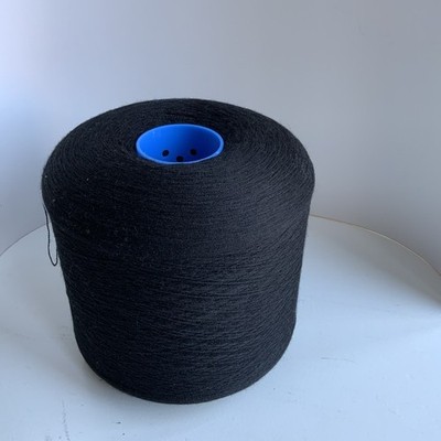 Merinowolle 1400g Strickmaschine Merino Wolle Schwarz Fein Konenwolle Kone