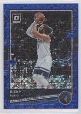 2020-21 Panini Donruss Optic Fast Break Blue Prizm 7/50 Ricky Rubio #138 hs9