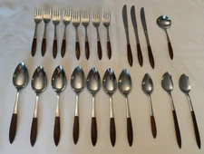 22 pieces of Ekco Eterna Epic Canoe Muffin Forged Stainless Japan
