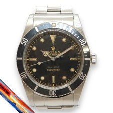 Rolex Submariner 5508 Cal.1530 Mirror No Guard Long men's wristwatch B conditio