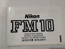 Nikon FM10 Instruction Manual-multilingual