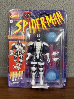 NEW Marvel Legends Spider-Man Cardiac 6-Inch Action Figure Retro Card