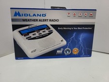 Midland WR-120EZ NOAA Weather Alert Radio with S.A.M.E. Technology - New