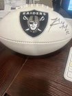 Khalil Mack Signed Raider Ball Football #52 Special Ball