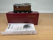 BEMO H0m 1256 122 - Stangen-E-Lok Ge 2/4  222  der RhB - TOP - OVP