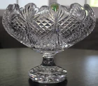 Vintage 1989 Waterford 8" Master Cutters Footed Centerpiece Bowl NEW