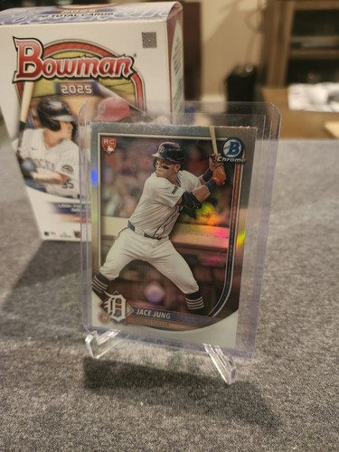 2025 Bowman Chrome - Jace Jung Red Rookie Redemption RC #59