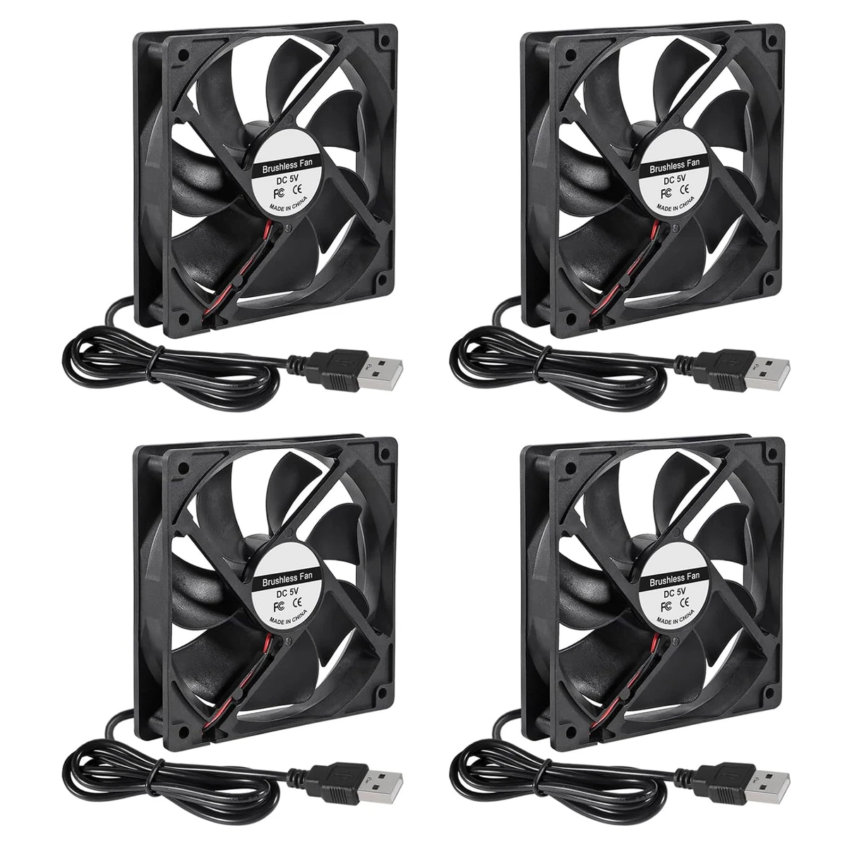 5020 5V 12V 24VDC (50x50X20mm) Ventola Di Raffreddamento - Foto 8