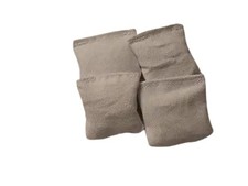 2" Bean Bag Toss Mini Cornhole White Replacement bags Set of 4
