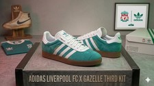 Liverpool FC x adidas Gazelle Third Kit for Sale | Authenticity