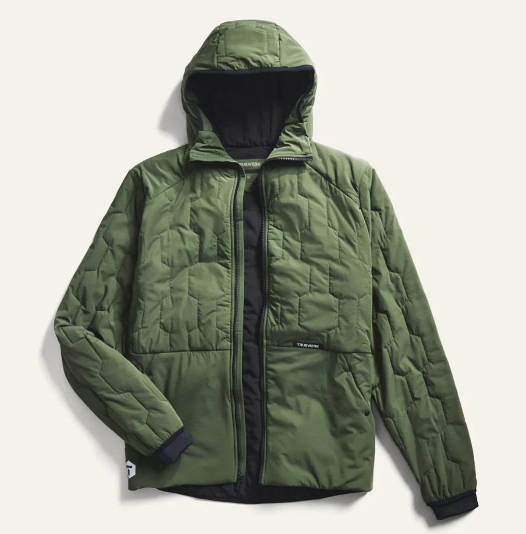 🧡NWT*Truewerk M3 Woobie Hoodie Work Jacket Men's Size L  - Deep Oliver MSRP$149