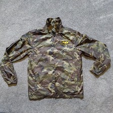 Fox Racing Lad Camo Jacket Size Medium Windbreaker Mx Motox Mtb Durable Packable