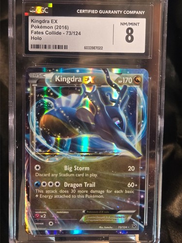 Kingdra-EX graded CGC 8 for sale on eBay