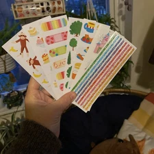 New Sticker Lot: Mrs. Grossman’s Sticker Club, Limited Edition: Sparkle, Castle+