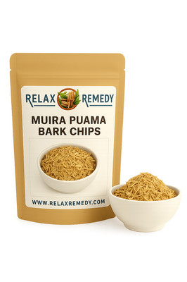 Muira Puama Bark Chips C/S 100% Pure, Non-GMO Ptychopetalum Olacoides, Vitality