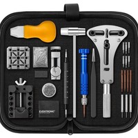 Uhrenwerkzeug Set Mit 154 Teilen Reparatur Uhrmacher Werkzeug Uhr Batteriewec...