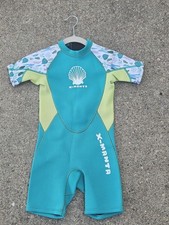 Dive And Sail X Manta Short Wetsuit Kids Boys L Surf/Swim Neoprene Tropical
