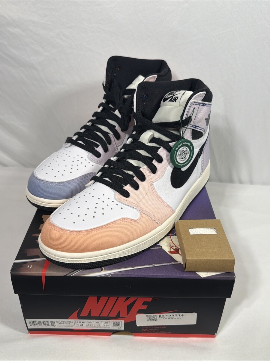 Size 13 - Air Jordan 1 Retro OG High Skyline for sale online | eBay