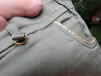 bpc selection 3/4 Hose 2 Taschen Glitzerverziehrung Gr. 54 Farbe saftgrün