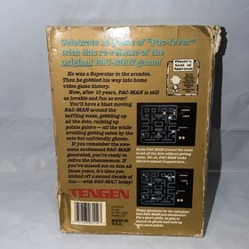 * Pac Man - Tengen (Nintendo NES) Complete CIB