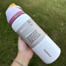 Owala Freesip 32 oz "Blushing Ballerina" Stainless Steel Bottle NEW