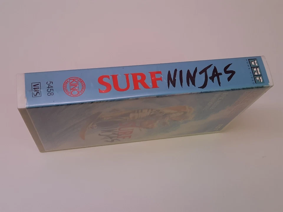 Surf Ninjas 1993 Uncut VHS German PAL VMP Video Großbox Leslie Nielsen - Bild 3 von 4