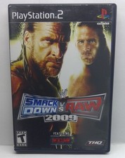 WWE SmackDown vs. Raw 2009 Featuring ECW PlayStation 2 2008 Complete Tested