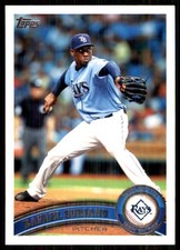 Rafael Soriano 2011 Topps #258 Rays MLB READ FREE SHIPPING AutographDen