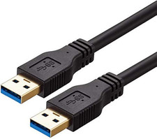 USB to USB Cable Male to Male 20 Ft, Long USB 3.0 Cable a to a for Data Transfer