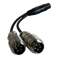 Standard 3 Pin Female Ev Split Dual Off Board Charger Cable to G16-7 Connector 2