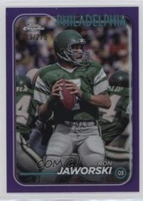 2024 Topps Chrome Purple Refractor 225/275 Ron Jaworski #158 v9t