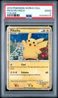 2010 POKEMON WORLD COLLECTION ITALIAN PIKACHU-HOLO PSA 2