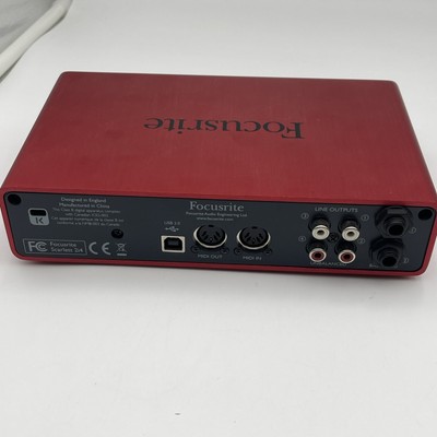 Focusrite SCARLETT 2I4 1st GEN USB 24 Bit Audio Interface | eBay