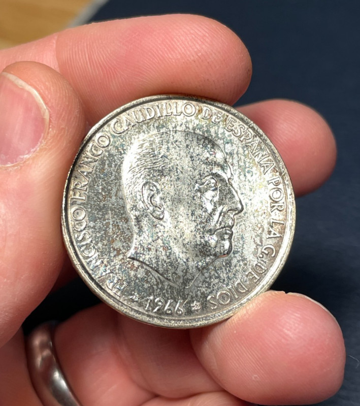 Spain: 100 Pesetas.   1966 (66).  BU.    Ex-NGC MS 66   (see video!)