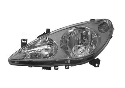 VAN WEZEL Hauptscheinwerfer 4040963 für 307 3A PEUGEOT 3E 3H 3B SW CC Break 16V