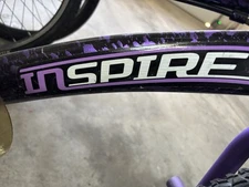 Purple Barely Used Youth Girls Bike Runs Smooth and Easy to Love