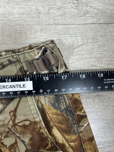 Men's Cabela's 34 Tall Realtree AP Camo Cargo Hunting Pants Adjustable Waist - Picture 18 of 21