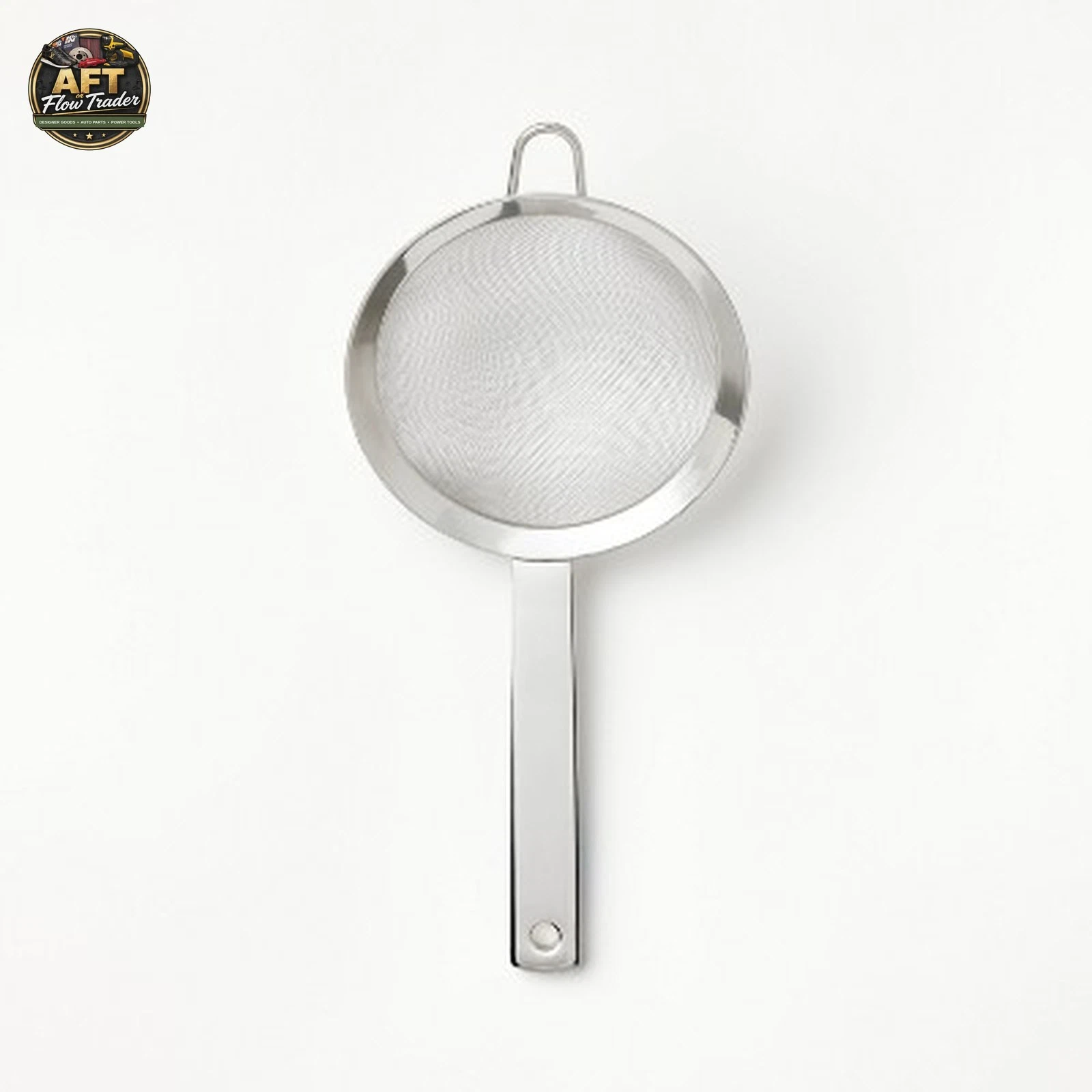 Figmint 5.51" Stainless Steel Mesh Strainer - Silver