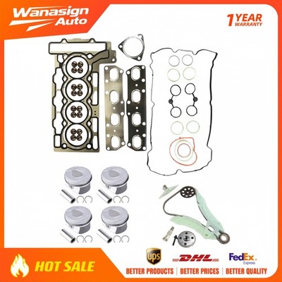 Cylinder Head Gasket Piston Set Timing Chain For 1.6 MINI & N14B20 N18 R55 R56