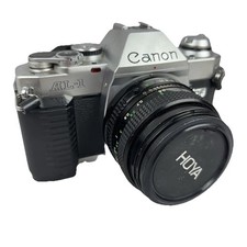 Canon AL-1 35mm Camera FD 50mm 1.8 Lens - Broken Battery - Spares & Repairs
