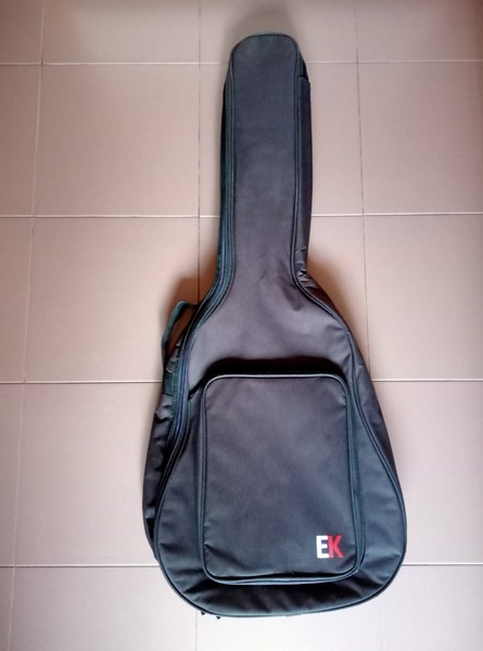 Funda Guitarra Acústica, EK FGA5BK, 5mm